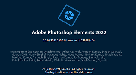 Adobe Photoshop Elements 2022